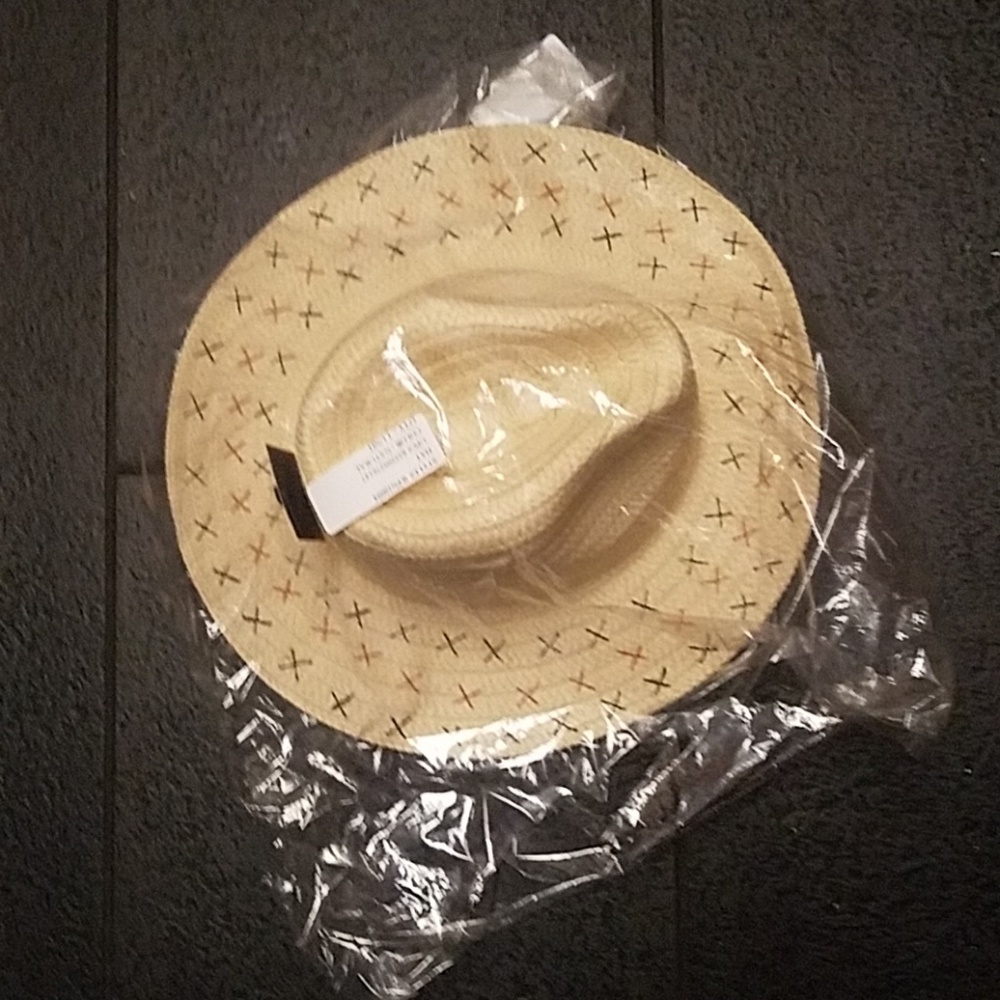 LastchanceDavid & Young Cross Stitch Panama Fedora - Picture 2 of 4